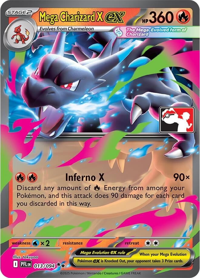 Image for Mega Charizard X ex (013/094) - Pokemon
