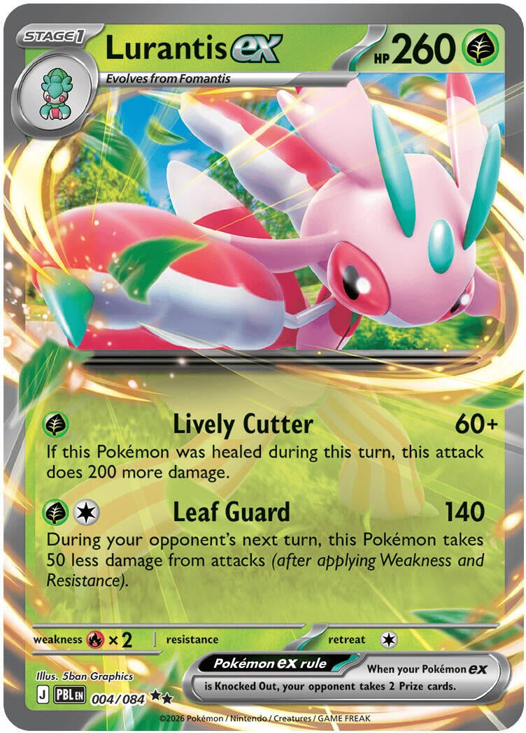 Image for Lurantis ex (004/084) (PBL) - Pokemon