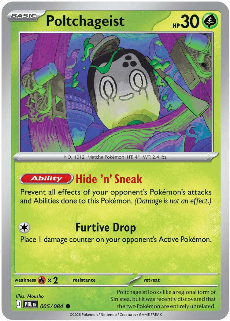 Image for Poltchageist (005/084) (PBL) - Pokemon