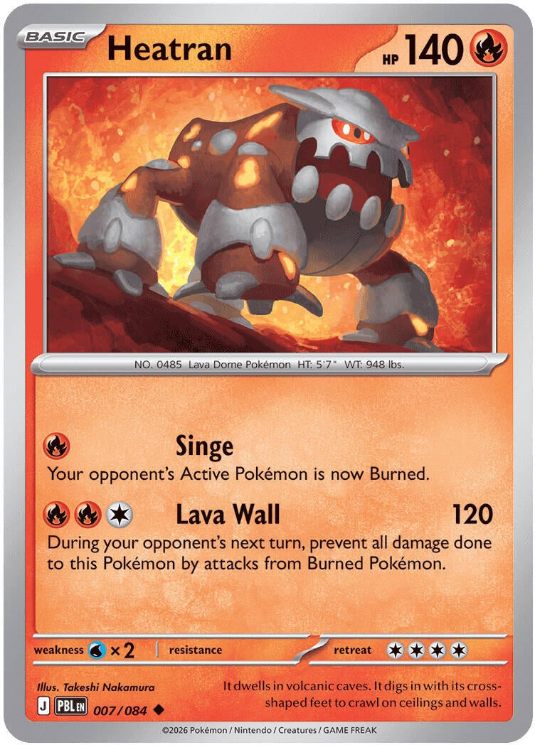 Image for Heatran (007/084) (PBL) - Pokemon