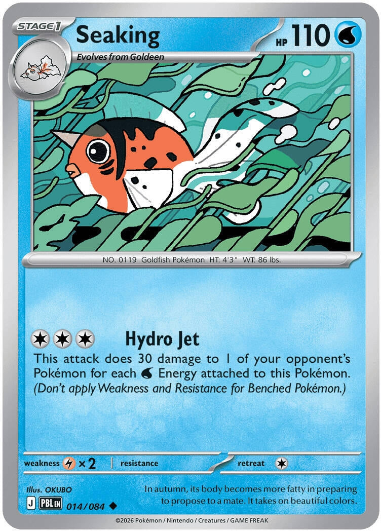 Image for Seaking (014/084) (PBL) - Pokemon