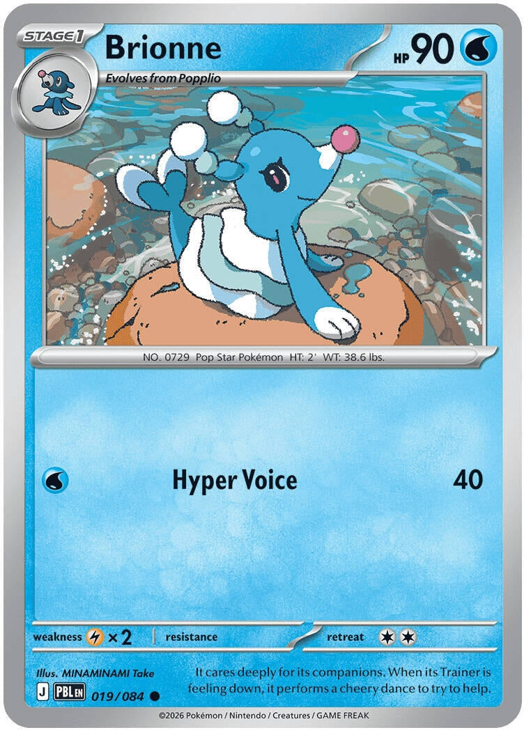 Image for Brionne (019/084) (PBL) - Pokemon