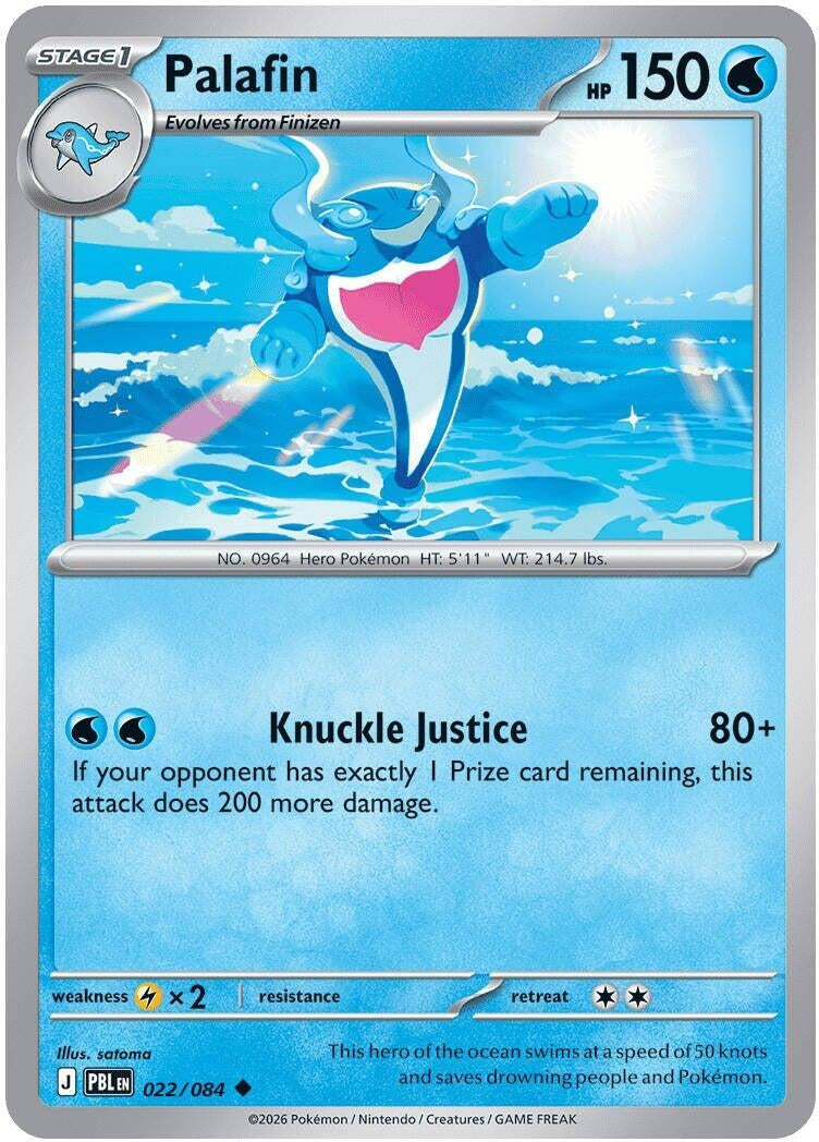 Image for Palafin (022/084) (PBL) - Pokemon