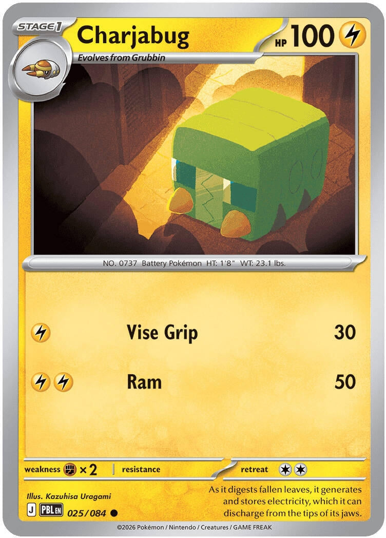 Image for Charjabug (025/084) (PBL) - Pokemon