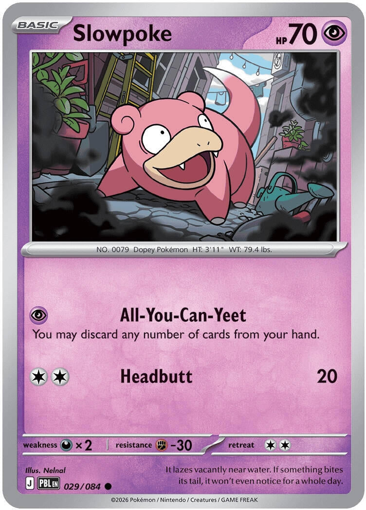 Image for Slowpoke (029/084) (PBL) - Pokemon