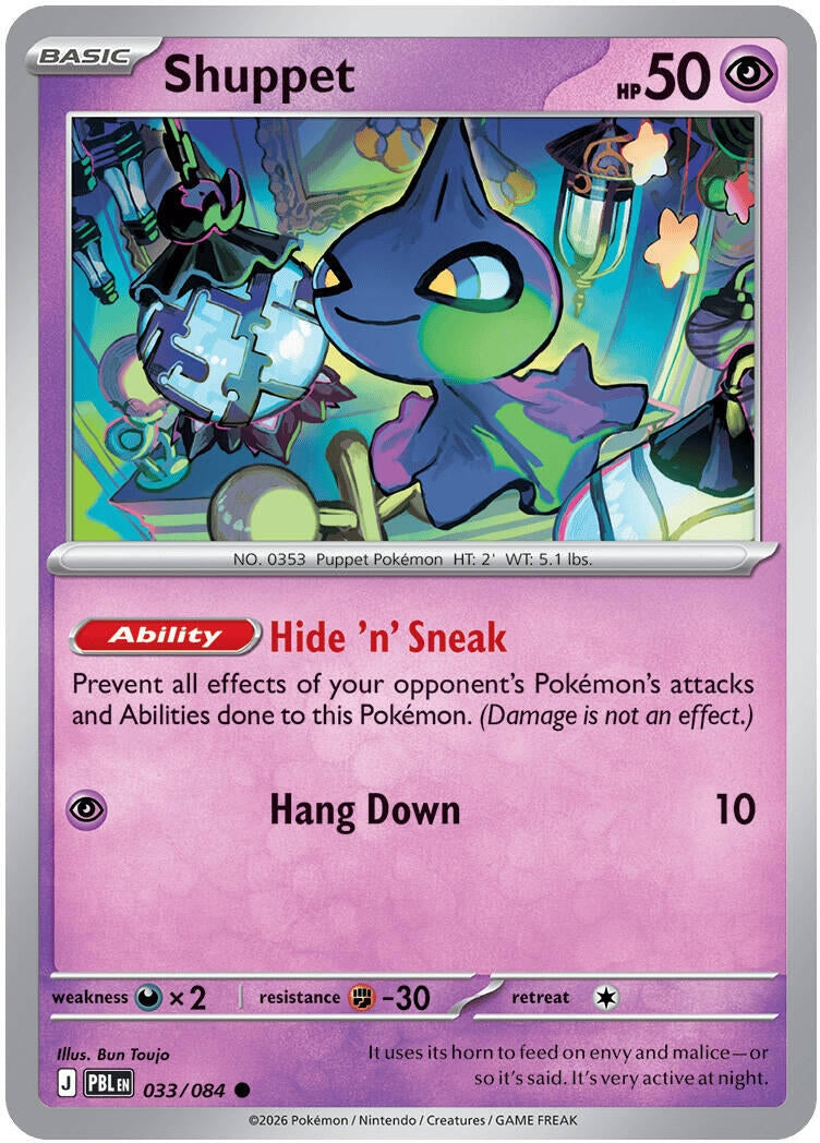 Image for Shuppet (033/084) (PBL) - Pokemon