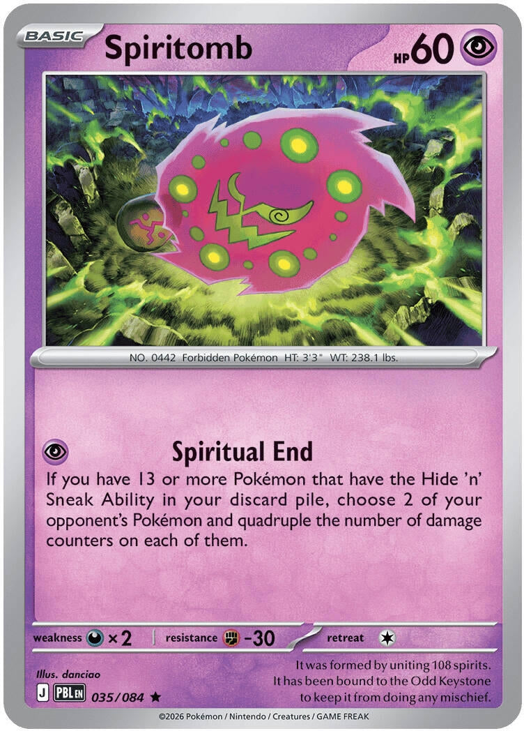 Image for Spiritomb (035/084) (PBL) - Pokemon