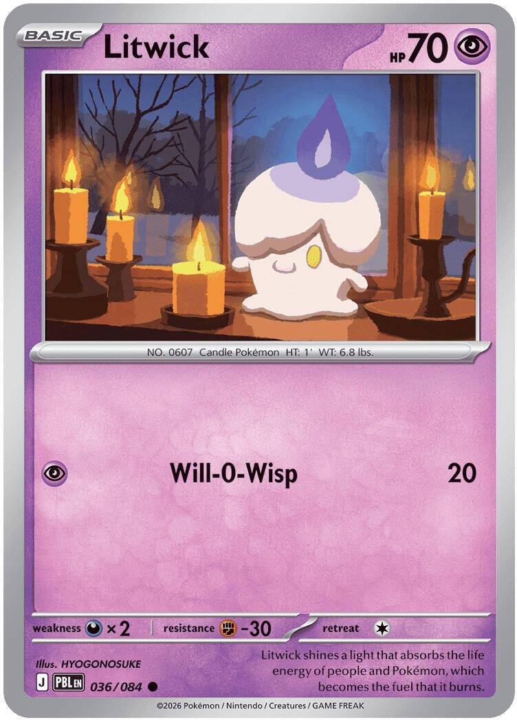 Image for Litwick (036/084) (PBL) - Pokemon
