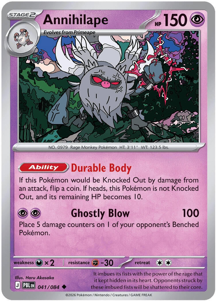 Image for Annihilape (041/084) (PBL) - Pokemon