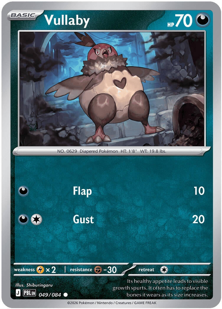 Image for Vullaby (049/084) (PBL) - Pokemon