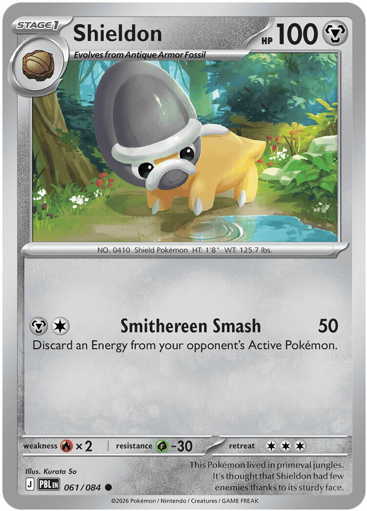 Image for Shieldon (061/084) (PBL) - Pokemon