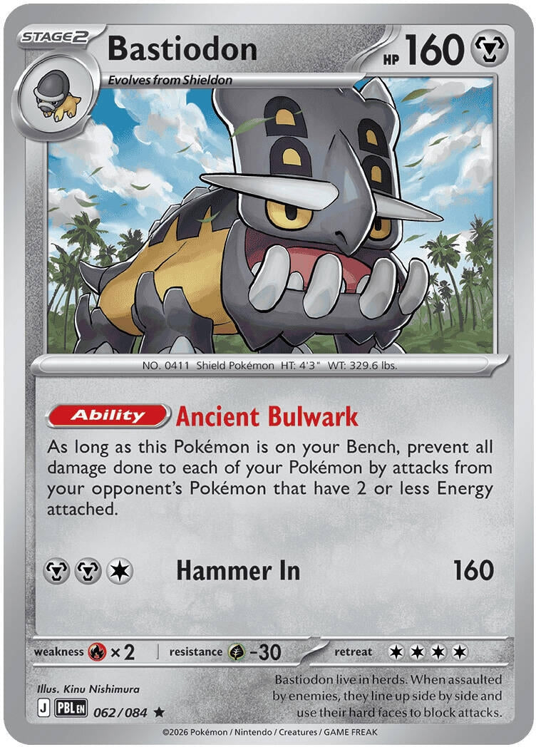 Image for Bastiodon (062/084) (PBL) - Pokemon