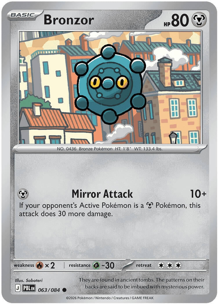 Image for Bronzor (063/084) (PBL) - Pokemon