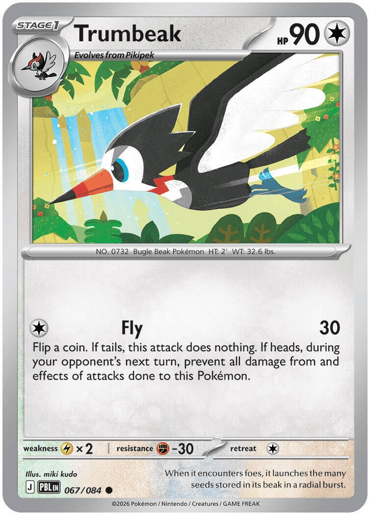 Image for Trumbeak (067/084) (PBL) - Pokemon