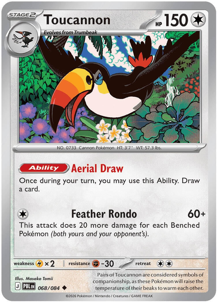 Image for Toucannon (068/084) (PBL) - Pokemon