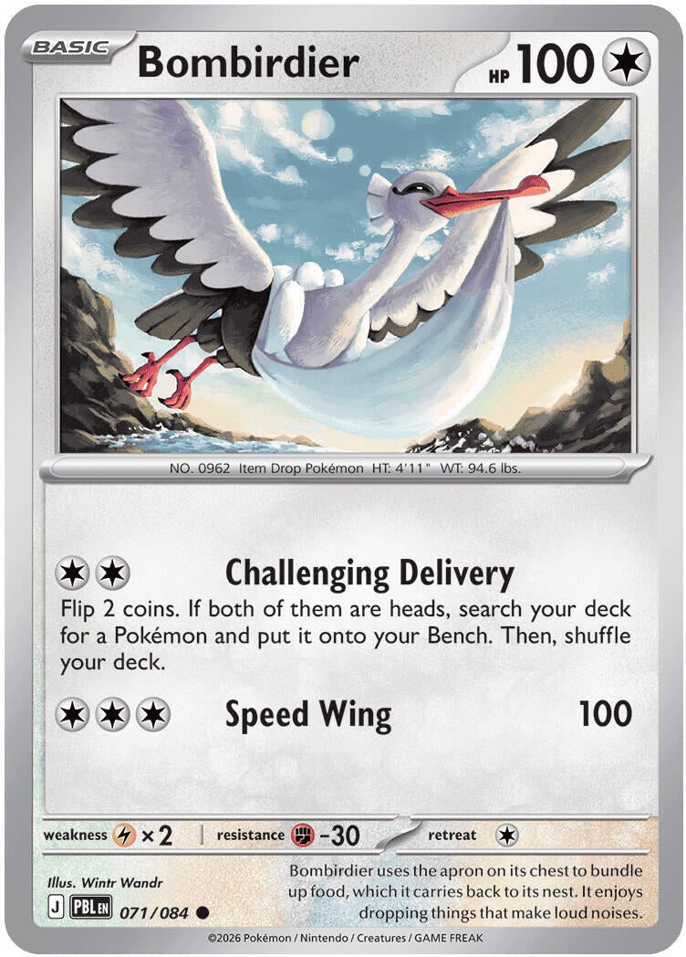 Image for Bombirdier (071/084) (PBL) - Pokemon