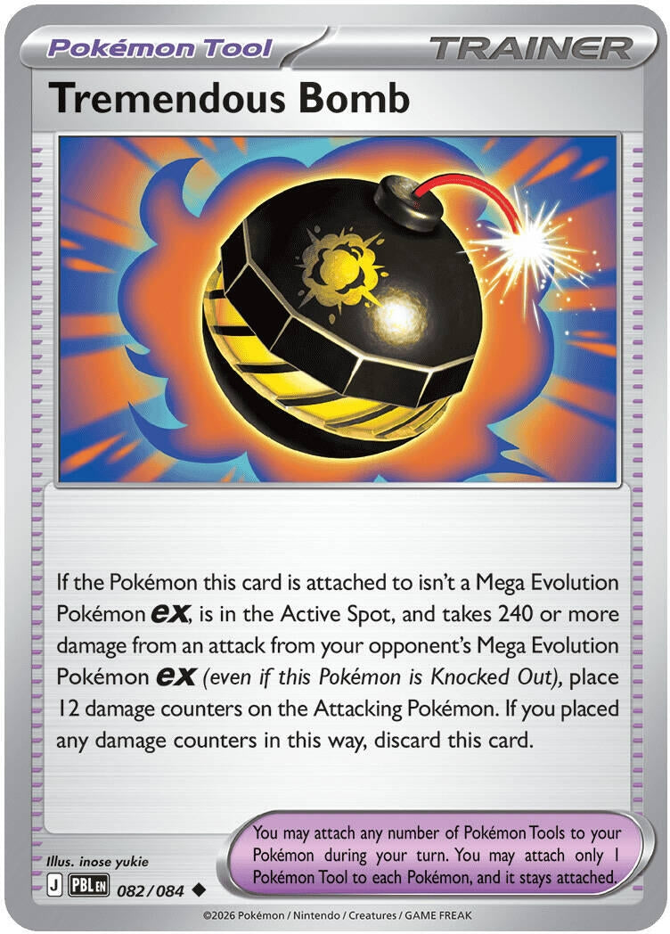 Image for Tremendous Bomb (082/084) (PBL) - Pokemon
