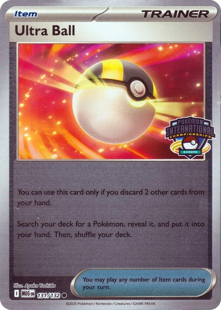 Image for Ultra Ball - 131/132 (Europe International Championship) (131/132) (PR) - Pokemon