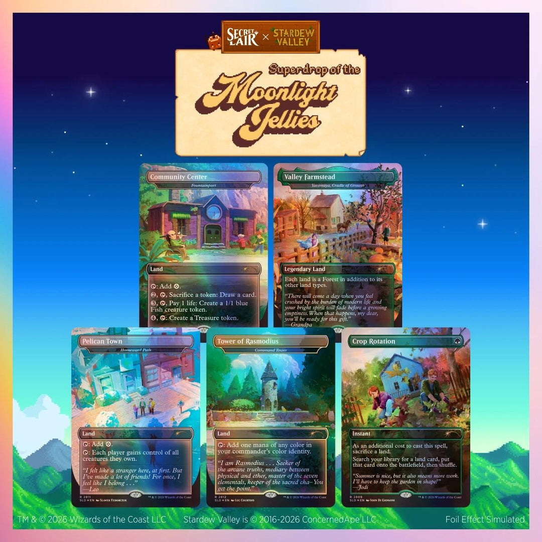Image for Secret Lair Drop: Secret Lair x Stardew Valley: Life in Pelican Town - Traditional Foil Edition - Magic: The Gathering