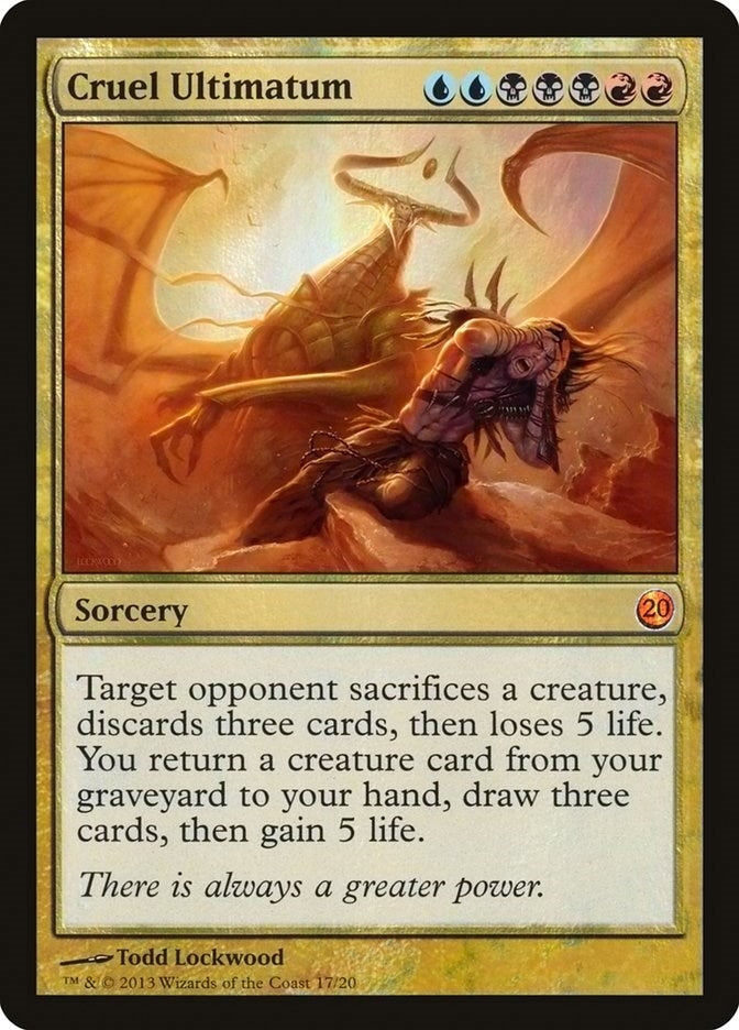Image for Cruel Ultimatum (17) - Magic: The Gathering