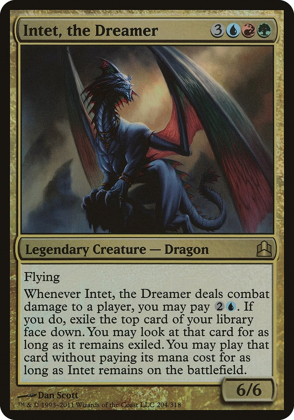 Image for Intet, the Dreamer (Commander) (OVER) - Magic: The Gathering