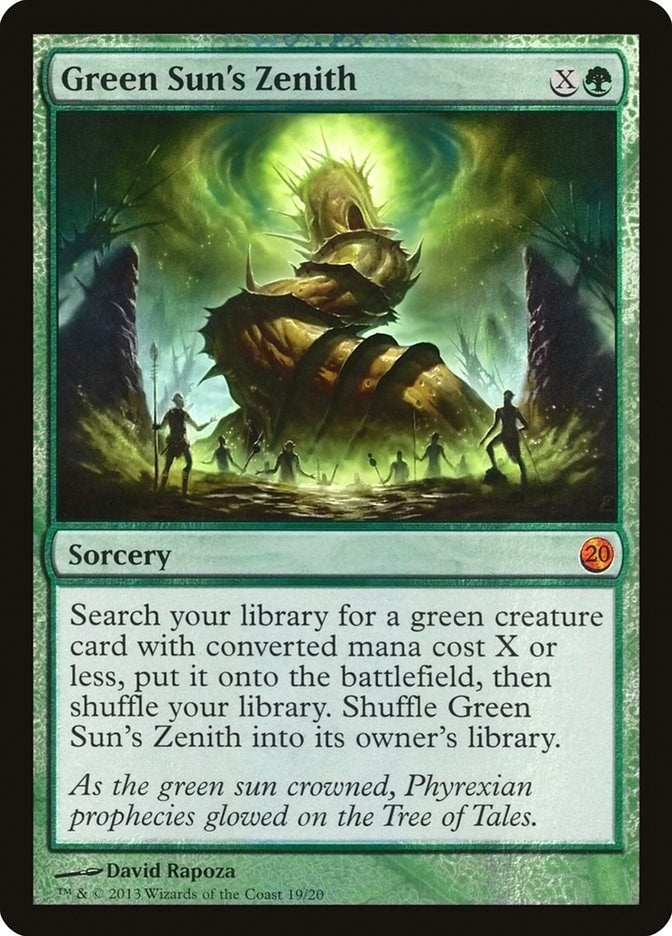 Image for Green Sun's Zenith (19) - Magic: The Gathering