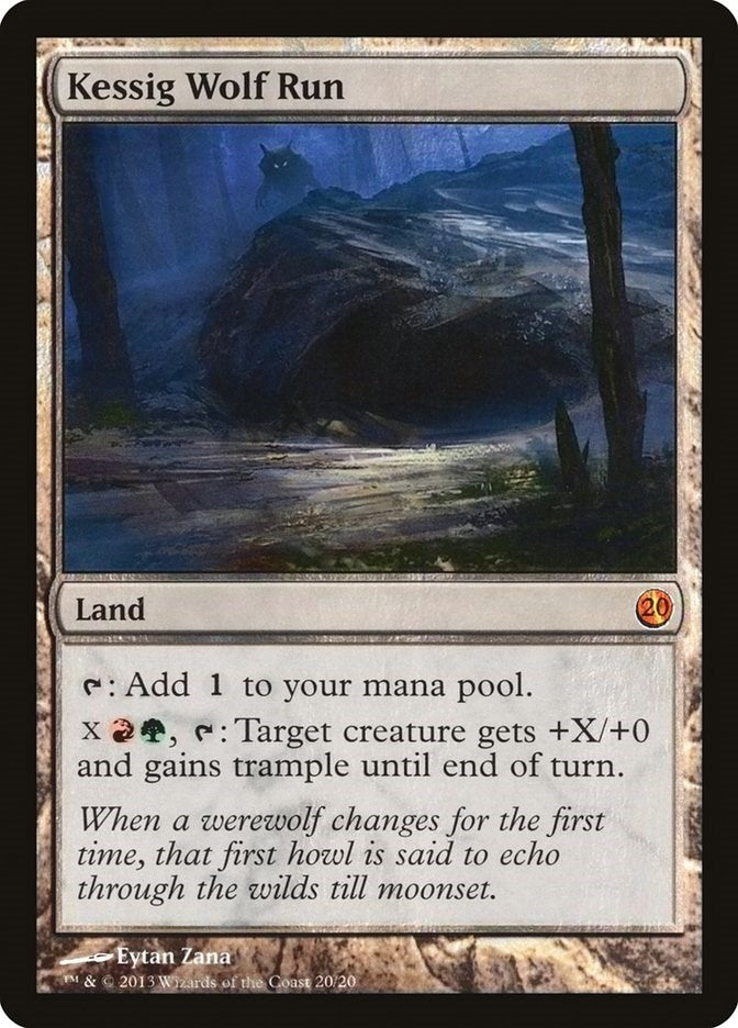 Image for Kessig Wolf Run (20) - Magic: The Gathering