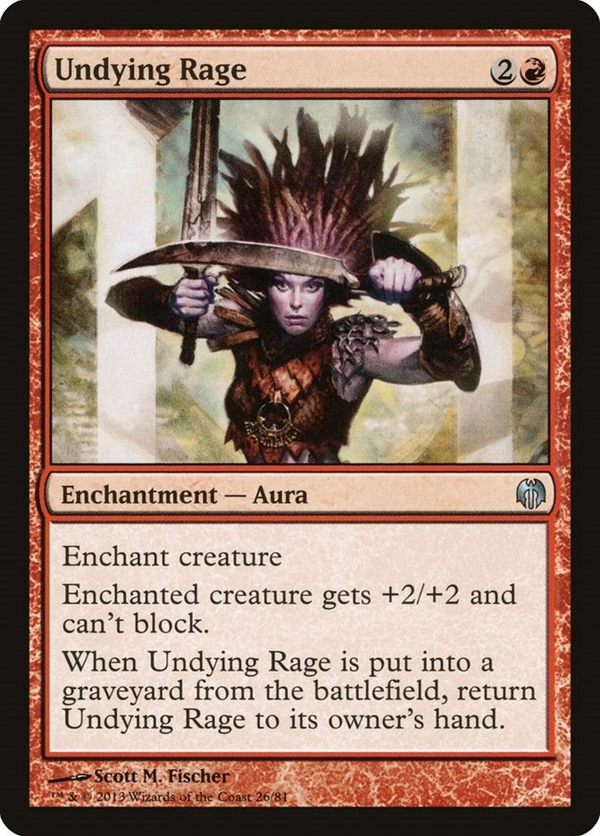 Image for Undying Rage (26) (DDL) - Magic: The Gathering