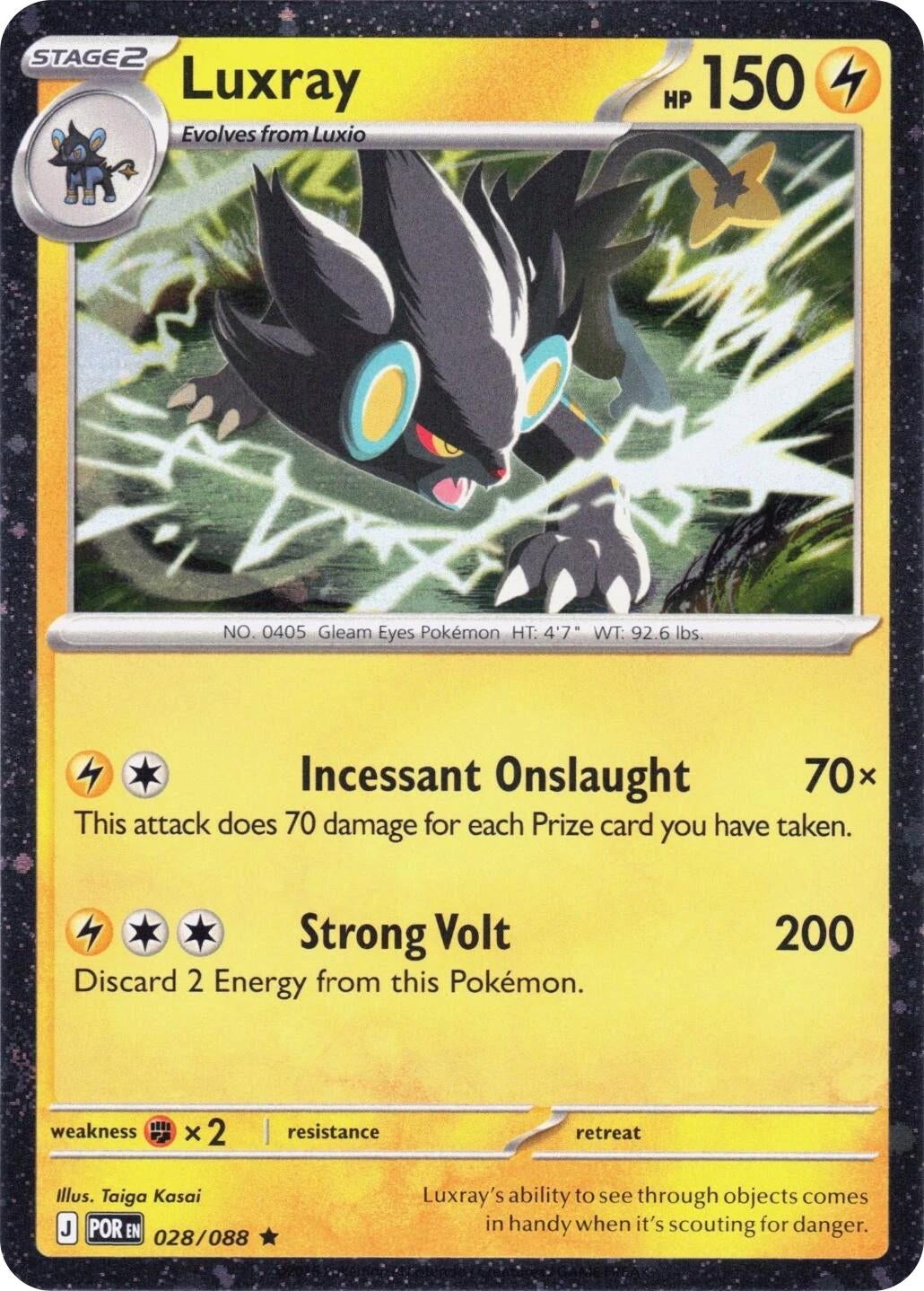 Image for Luxray - 028/088 (Cosmos Holo) (028/088) (BLE) - Pokemon