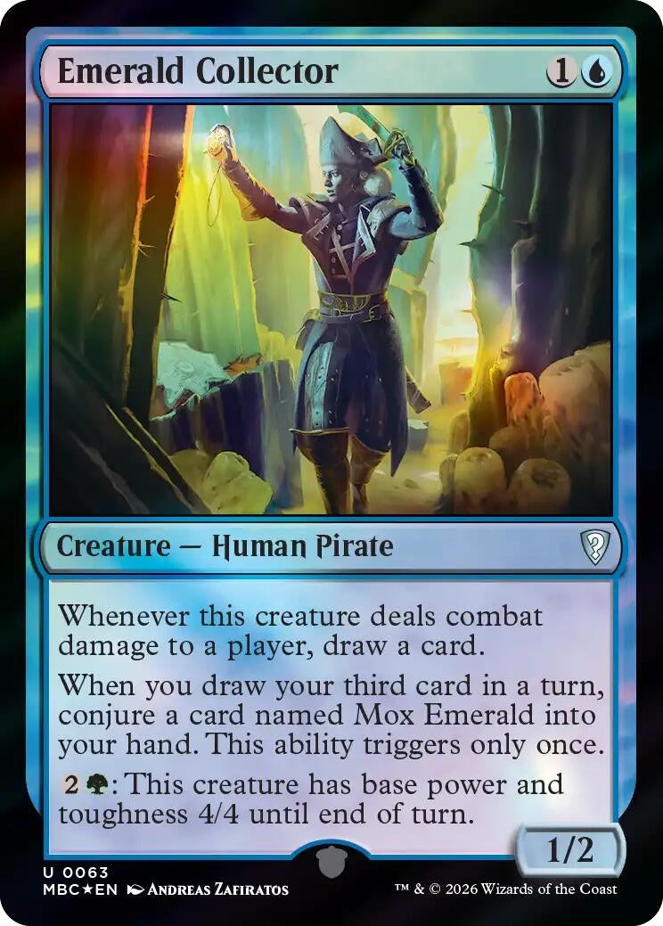 Image for Emerald Collector (63) (MBC) - Magic: The Gathering