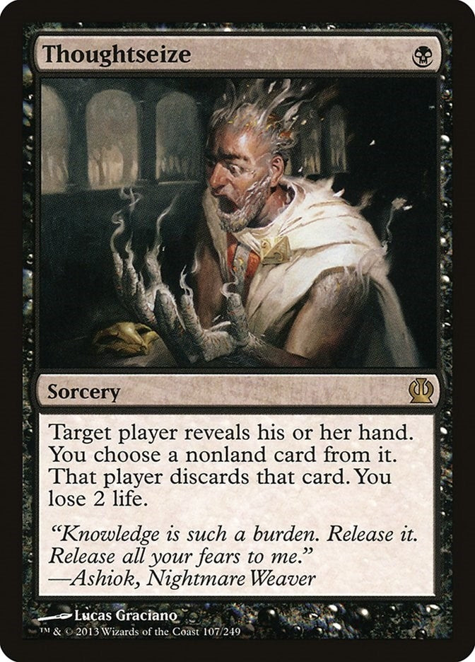 Image for Thoughtseize (107) (THS) - Magic: The Gathering