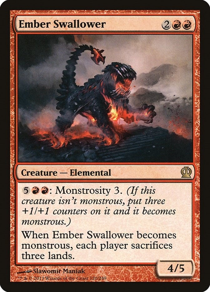 Image for Ember Swallower (120) (THS) - Magic: The Gathering