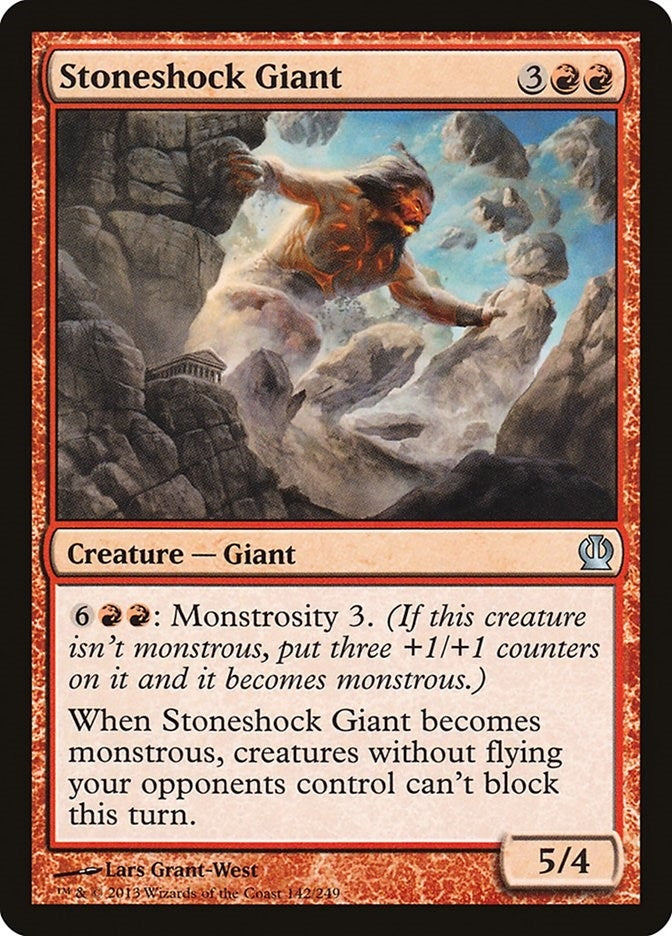 Image for Stoneshock Giant (142) - Magic: The Gathering