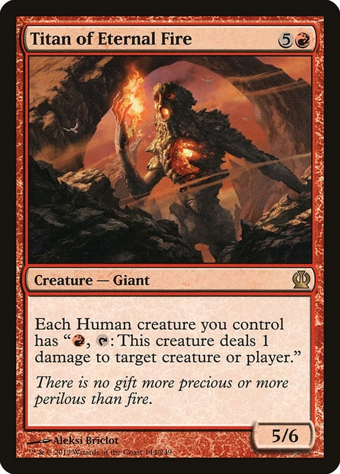 Image for Titan of Eternal Fire (144) - Magic: The Gathering