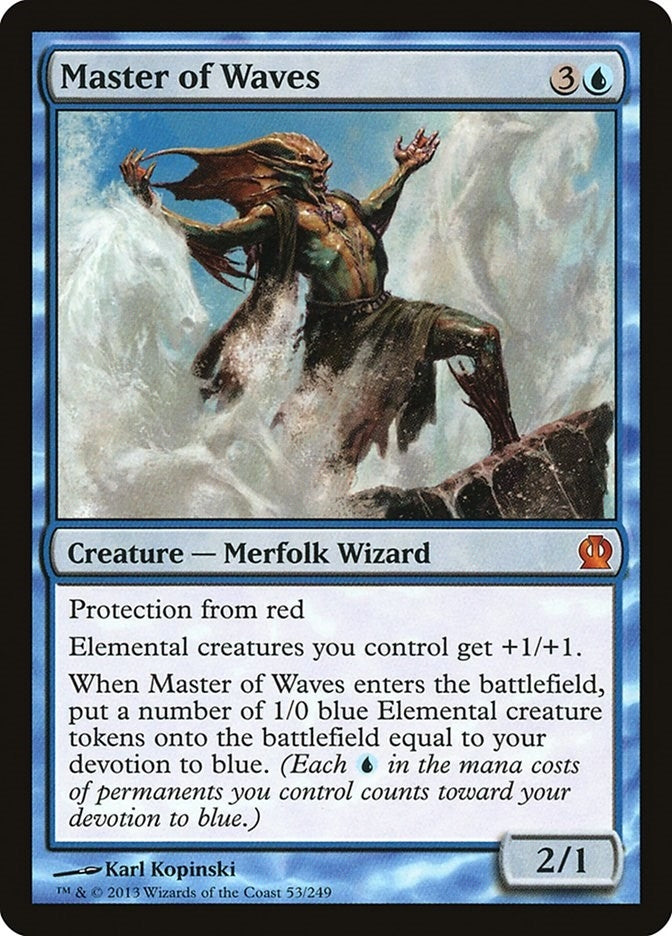 Image for Master of Waves (53) - Magic: The Gathering