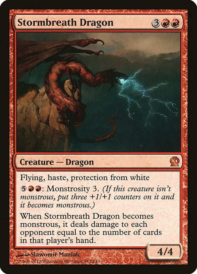 Image for Stormbreath Dragon (143) - Magic: The Gathering