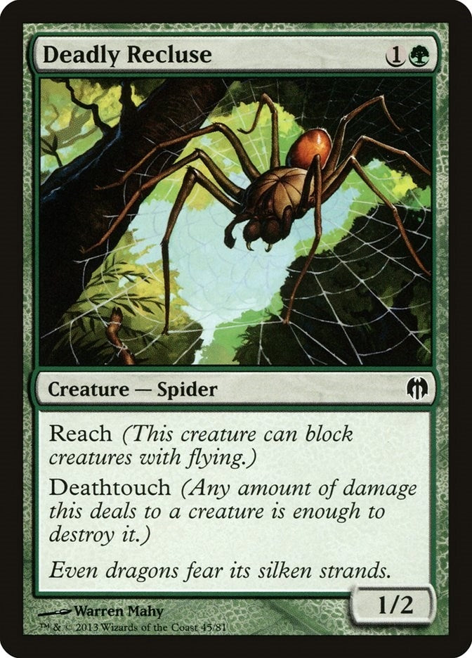 Image for Deadly Recluse (45) (DDL) - Magic: The Gathering