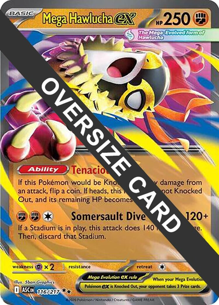 Image for Mega Hawlucha ex (116/217) (PR) - Pokemon