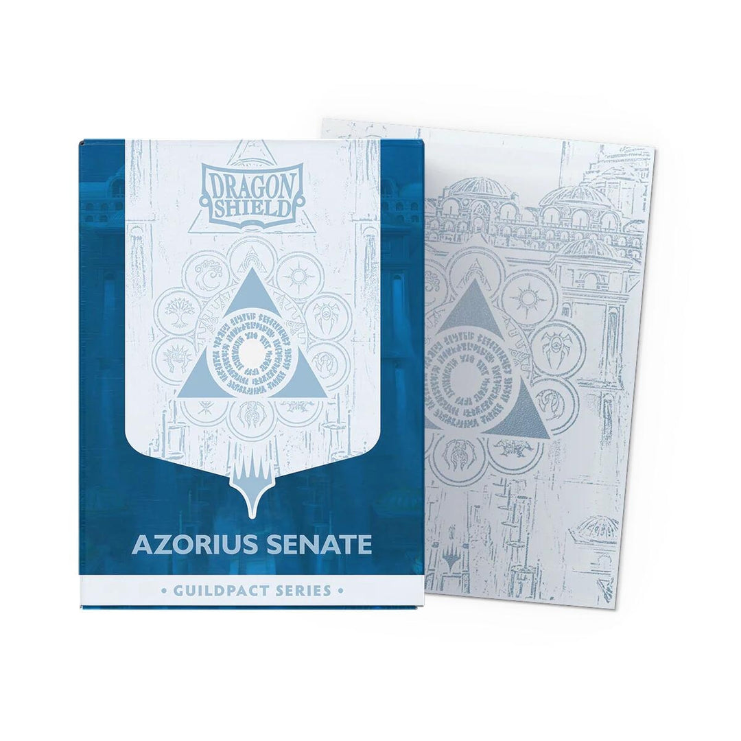 Image for Dragon Shield Guildpact Series Dual Matte: Standard Art Sleeves - Azorius Senate (100-Pack) - Card Sleeves