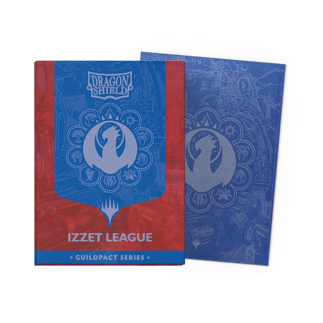 Image for Dragon Shield Guildpact Series Dual Matte: Standard Art Sleeves - Izzet League (100-Pack) - Card Sleeves