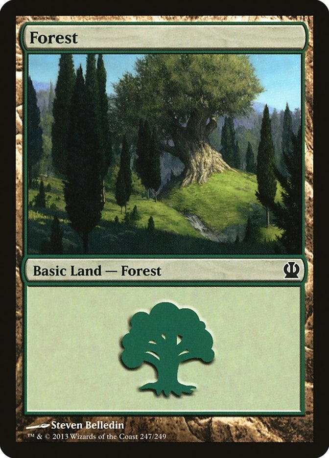 Image for Forest (247) (247) (THS) - Magic: The Gathering