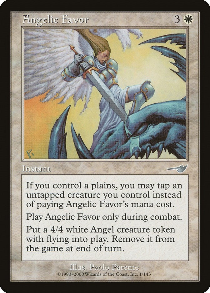 Image for Angelic Favor (1) (NMS) - Magic: The Gathering