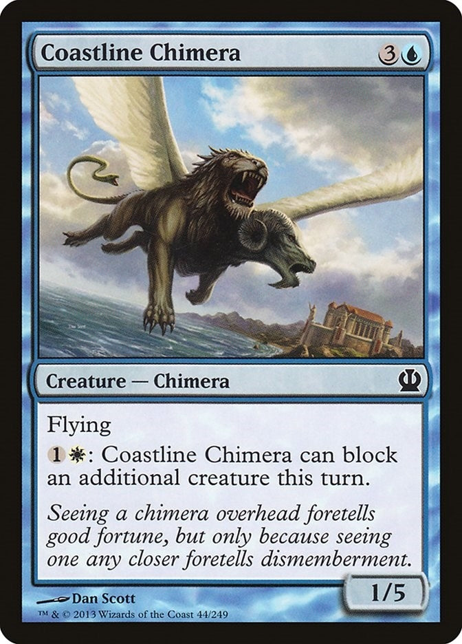 Image for Coastline Chimera (44) (THS) - Magic: The Gathering