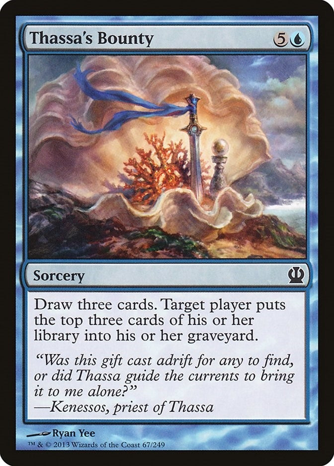 Image for Thassa's Bounty (67) (THS) - Magic: The Gathering