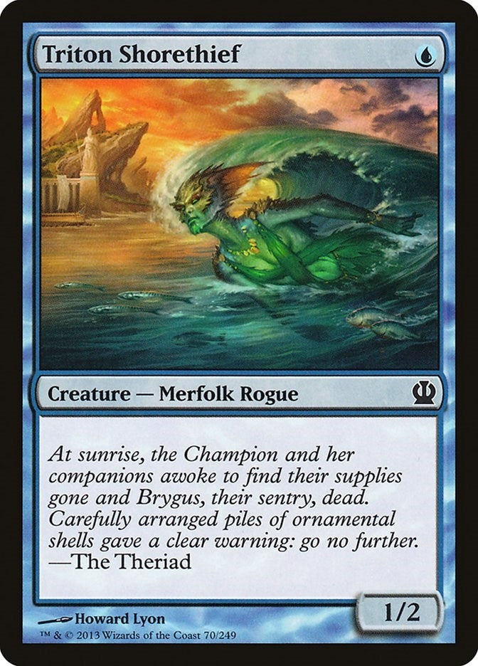 Image for Triton Shorethief (70) (THS) - Magic: The Gathering