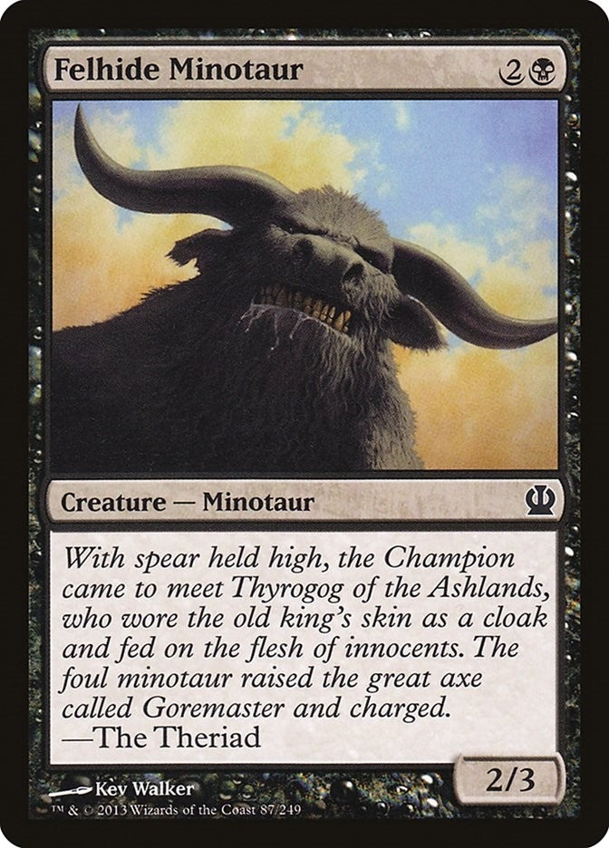 Image for Felhide Minotaur (87) (THS) - Magic: The Gathering