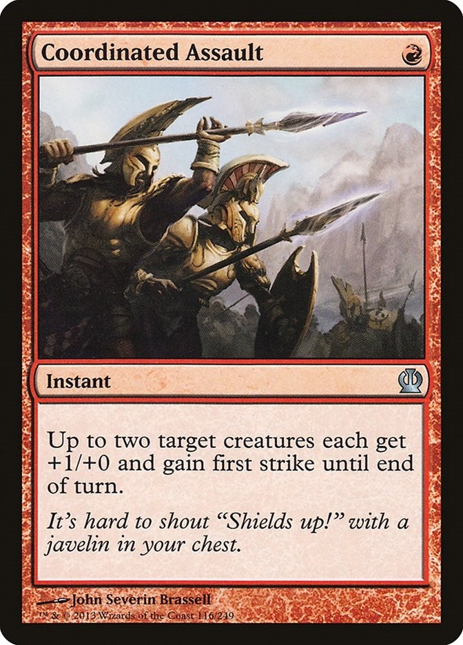 Image for Coordinated Assault (116) - Magic: The Gathering