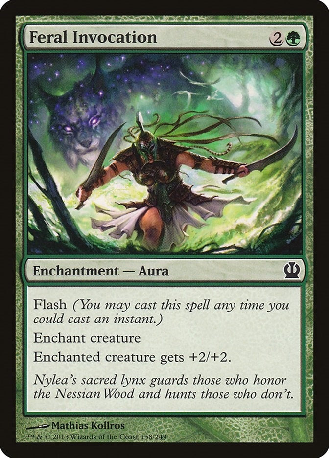 Image for Feral Invocation (158) (THS) - Magic: The Gathering
