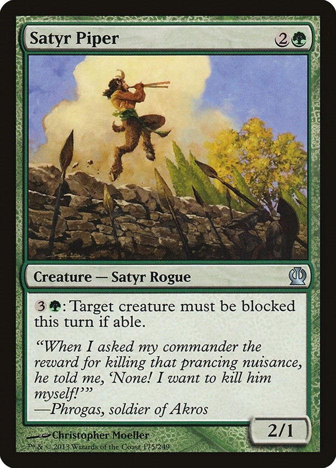 Image for Satyr Piper (175) - Magic: The Gathering