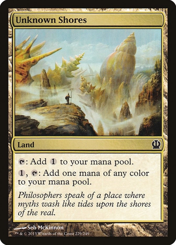 Image for Unknown Shores (229) (THS) - Magic: The Gathering